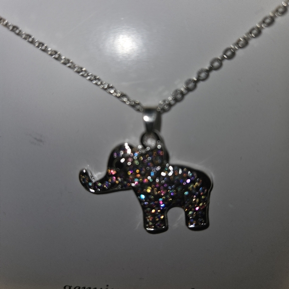 Genuine Crystal Elephant π Necklace - Picture 5 of 5